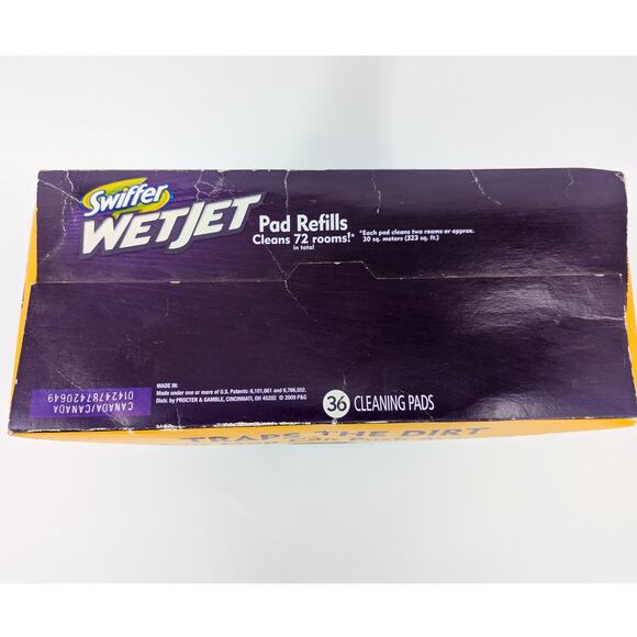 NEW SEALED Swiffer WetJet Mopping Pad Refill 36 Cleaning Pads Pads ONLY - Picture 5 of 6